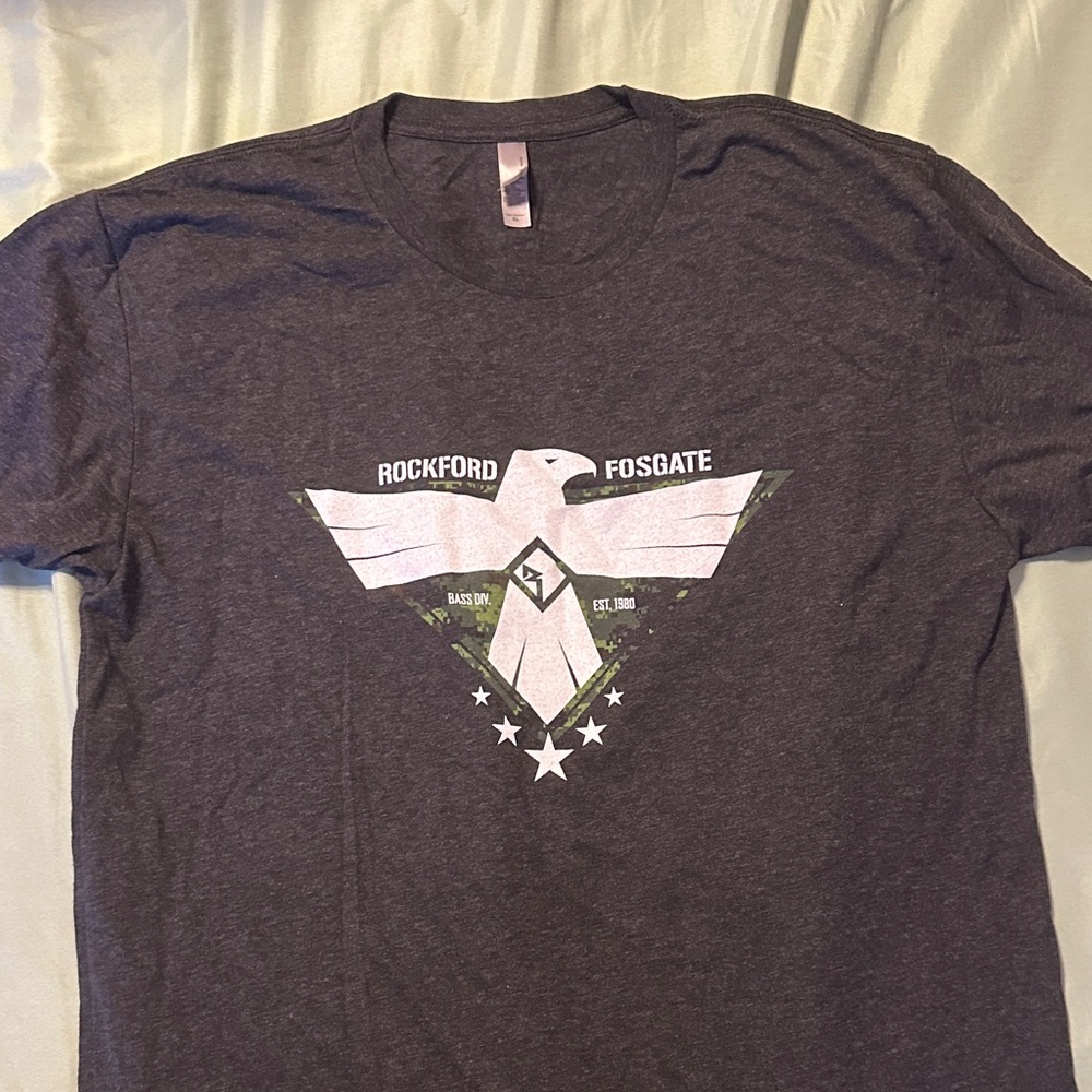 Rockford Fosgate Charcoal Graphic Tee